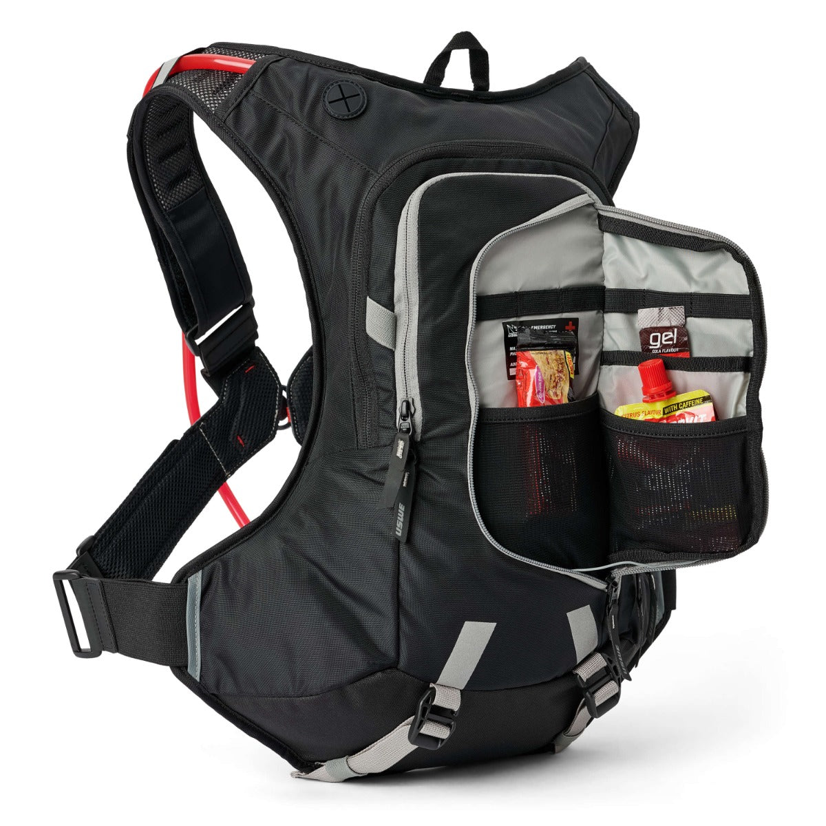 USWE MOTO HYDRO 12L Trinkrucksack ADVENTURE FIT SCHWARZ