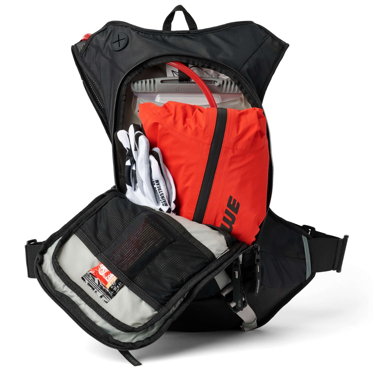 USWE MOTO HYDRO 12L Trinkrucksack ADVENTURE FIT SCHWARZ