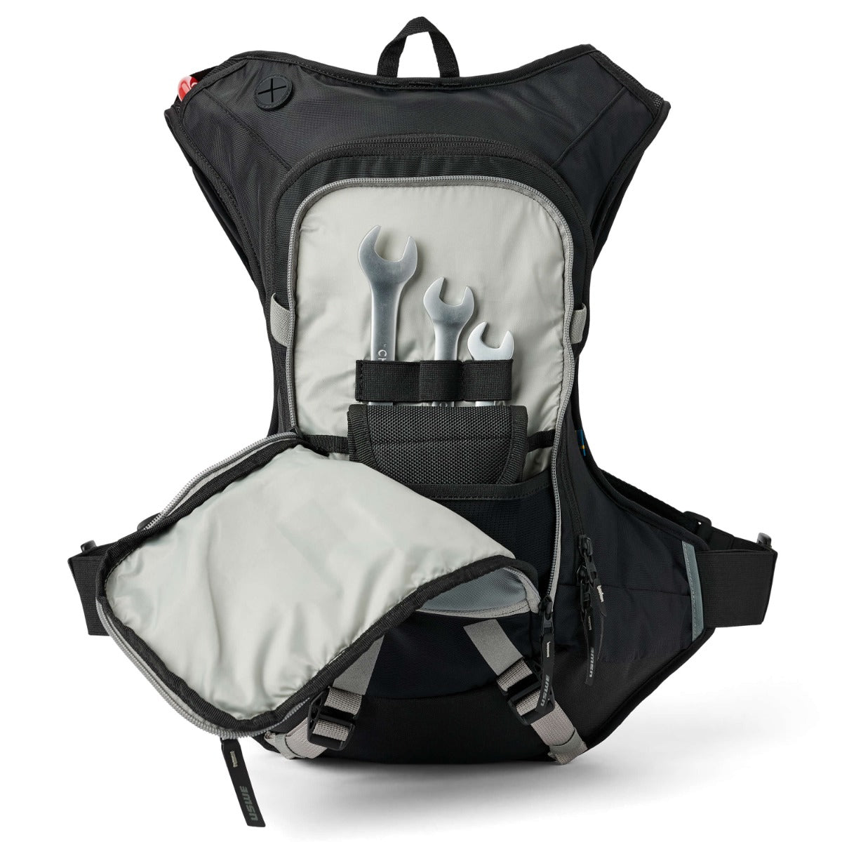 USWE MOTO HYDRO 12L Trinkrucksack ADVENTURE FIT SCHWARZ