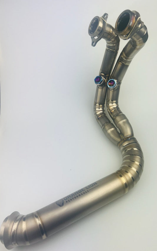 ORANGE LION PERFORMANCE titanium header system KTM 790 / 890 ADV - HSQ 901 Norden
